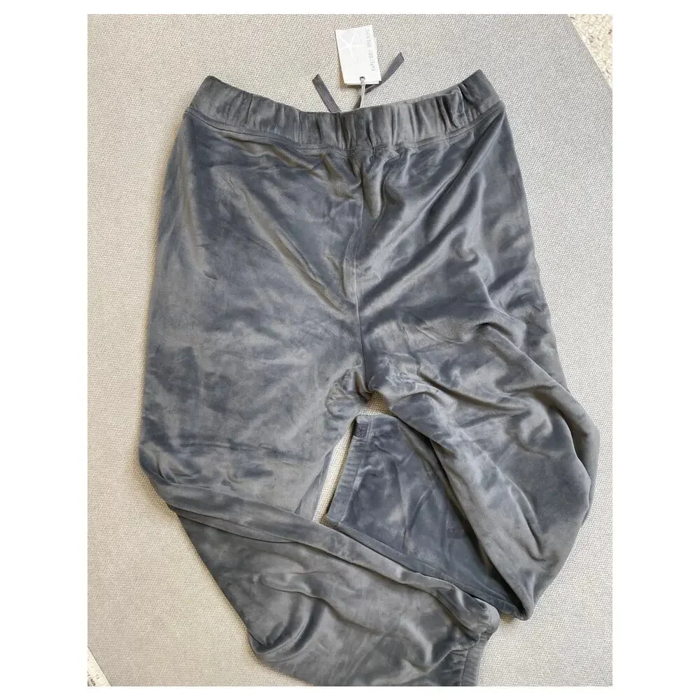 Barefoot Dreams Men's Luxechic Joggers, Carbon Gray, Medium 148$ NWT